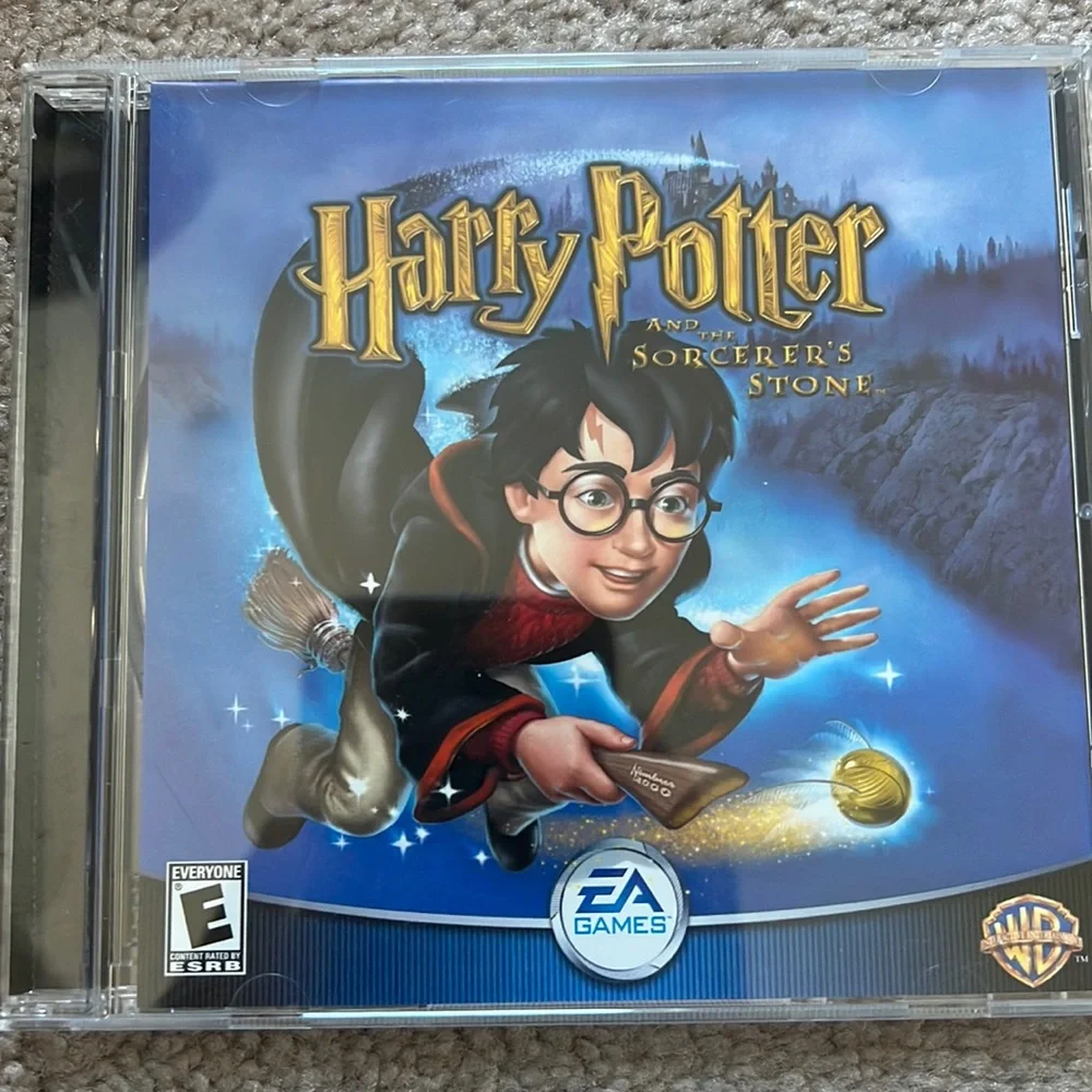 Harry Potter and the Sorcerer's Stone 2001 Pc cd-rom EA games Warner brothers